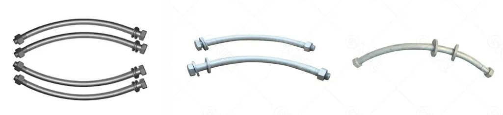 Double-Ended Arc-Shaped Segment Bolts Double-Ended Arc-Shaped Segment Bolts