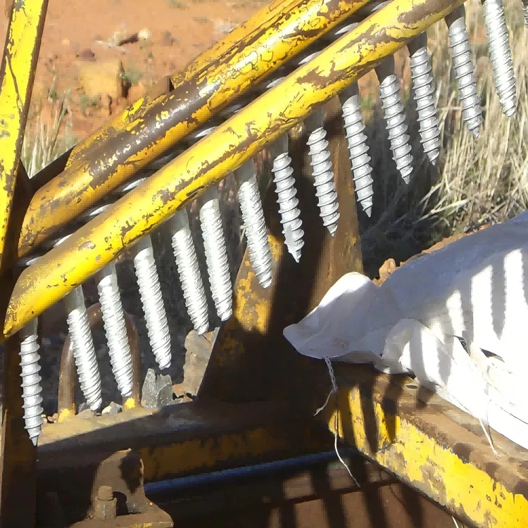 Rail Screw Spike Sleeper 3V Screw Spikes Rail Screw Spike Sleeper 3V Screw Spikes