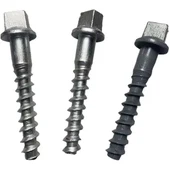 23x125mm raudtee magaja kruvi teravik