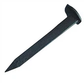 Q235 Steel Electro-Galvaniseeritud raudtee teravik